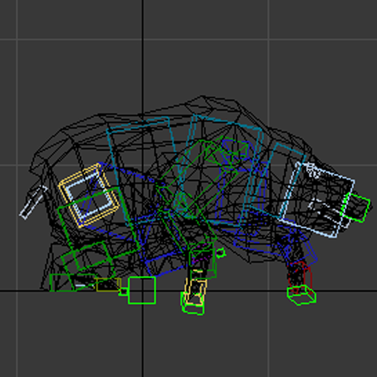 (Animal-0007)-3D-Monster Bear-running